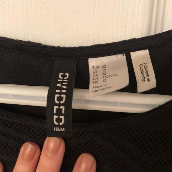 H&M Mesh Aztec Sleeved top - Picture 5 of 5